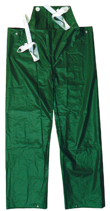 Pantalone Con Pettorina Pvc/Poly/Pvc - Verde Issa 00235