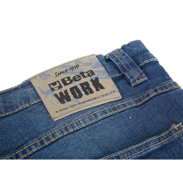 Pantaloni Bermuda Jeans Beta 7529, elasticizzati e comodi