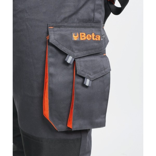 Pantaloni Beta Easy Twill Grey art 7860G