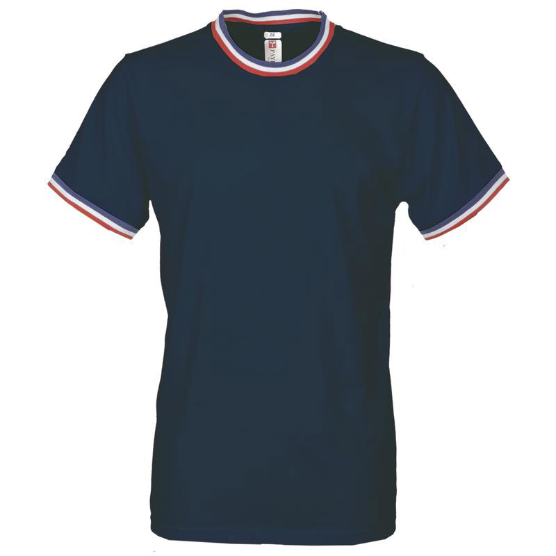 T-Shirt Payper Flag con colletto Tricolore