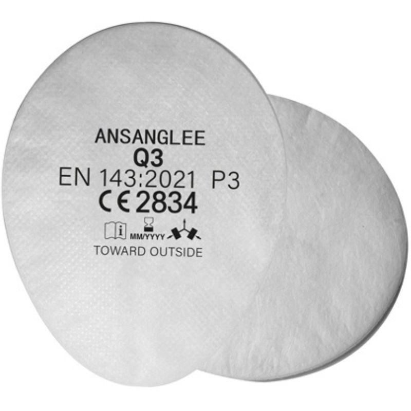 1 Paio - Filtro da Lavoro Antipolvre Cofra Q3 M508-B112