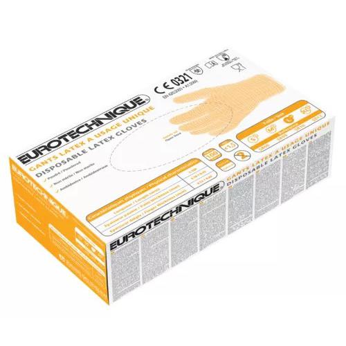 10 Confezioni - Guanti Da Lavoro Coverguard In Lattice Euro-one MO5810 Monouso (100 pezzi)