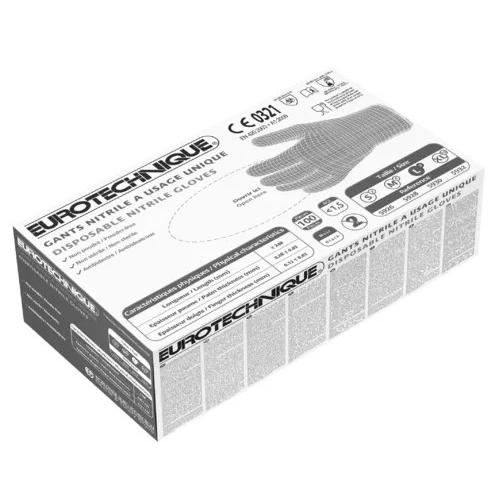 10 Confezioni - Guanti Da Lavoro Coverguard In Nitrile Euro-one MO5930 Monouso (100 pezzi)