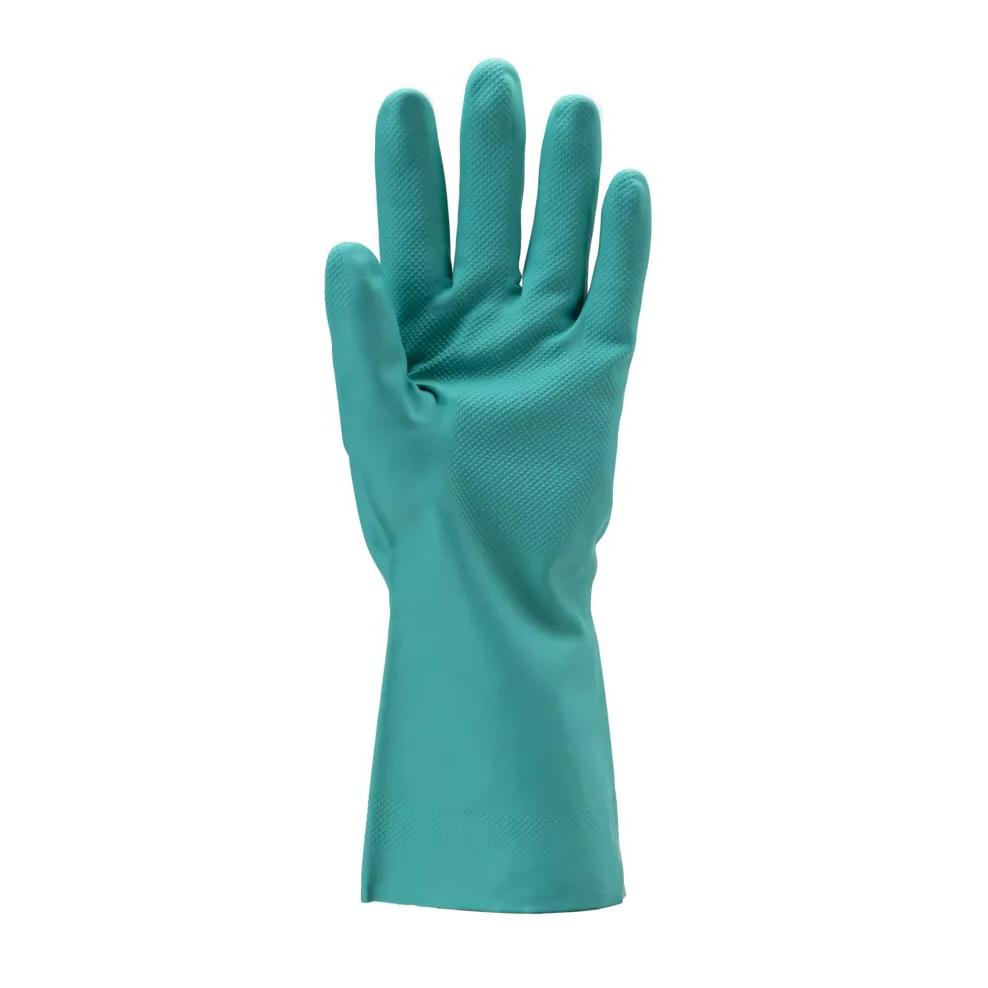 10 Paia - Guanti Da Lavoro Coverguard In Nitrile Eurochem MO5530 Rischio Chimico