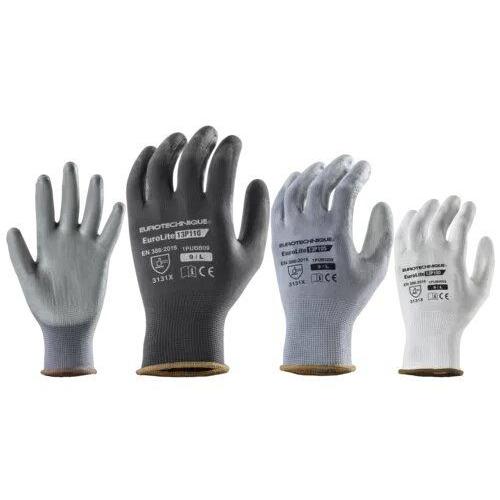 10 Paia - Guanti Da Lavoro Coverguard In Poliuretano Eurolite 1PUBB Rischi Meccanici