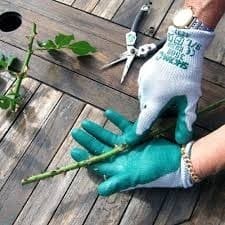 10 paia - Guanti Showa 350r supporto poliestere/cotone rivestito in Nitrile