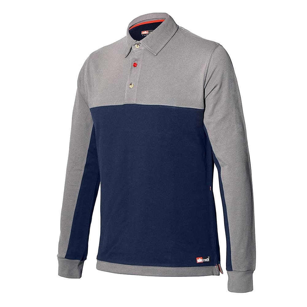POLO STRETCH MANICA LUNGA COMODA ED ELASTICIZZATA
