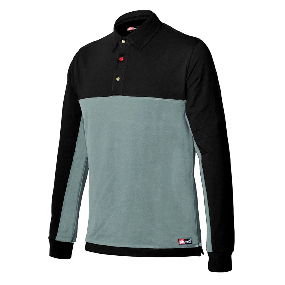 POLO STRETCH MANICA LUNGA COMODA ED ELASTICIZZATA