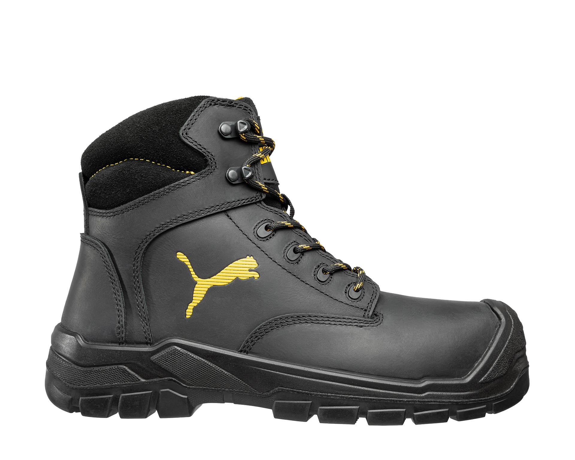 Scarpe Puma BORNEO BLACK MID S3 HRO SRC 630411