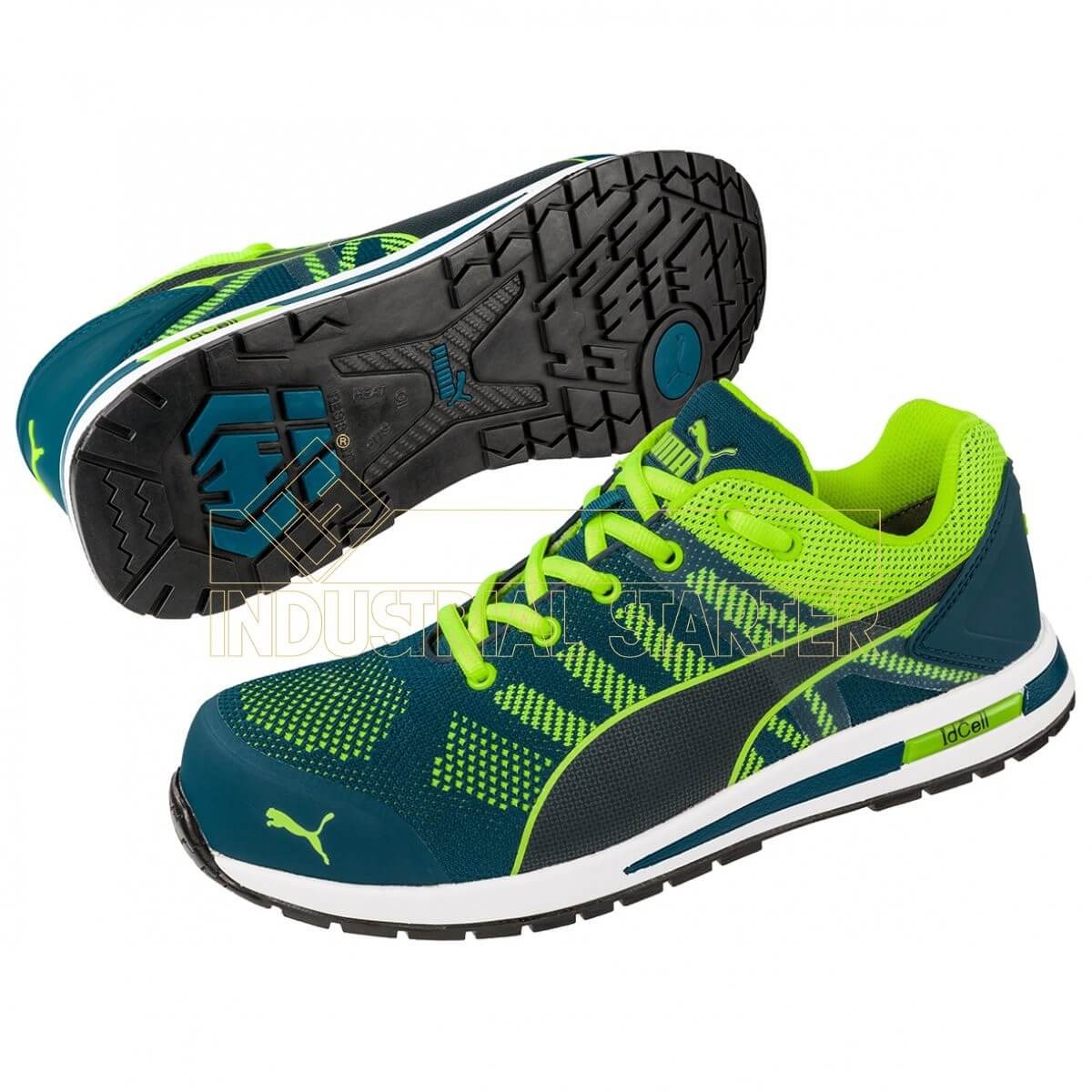 Scarpe Puma ELEVATE KNIT GREEN LOW S1P ESD HRO SRC 643170