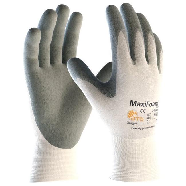 12 Paia - Guanti Da Lavoro ATG Maxifoam In Nitrile 34-600