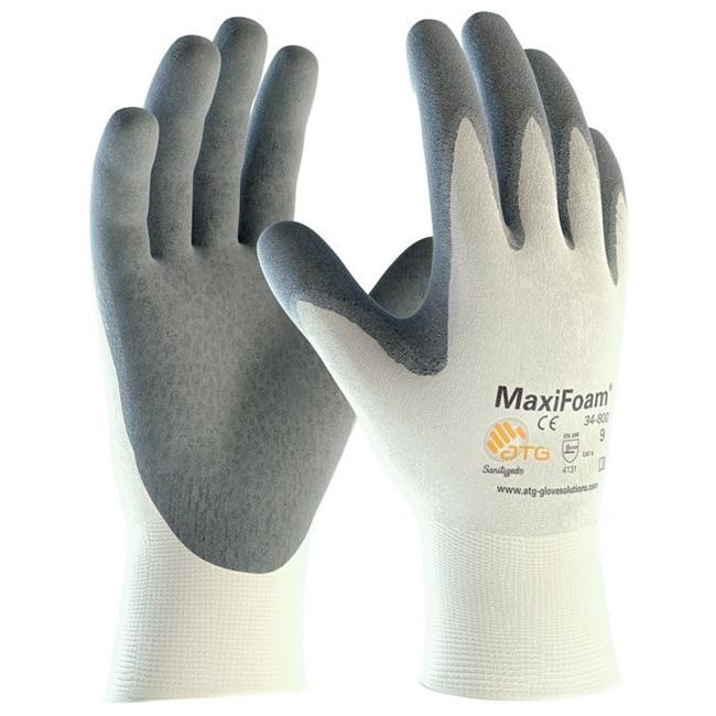 12 Paia - Guanti Da Lavoro ATG Maxifoam In Nitrile 34-800