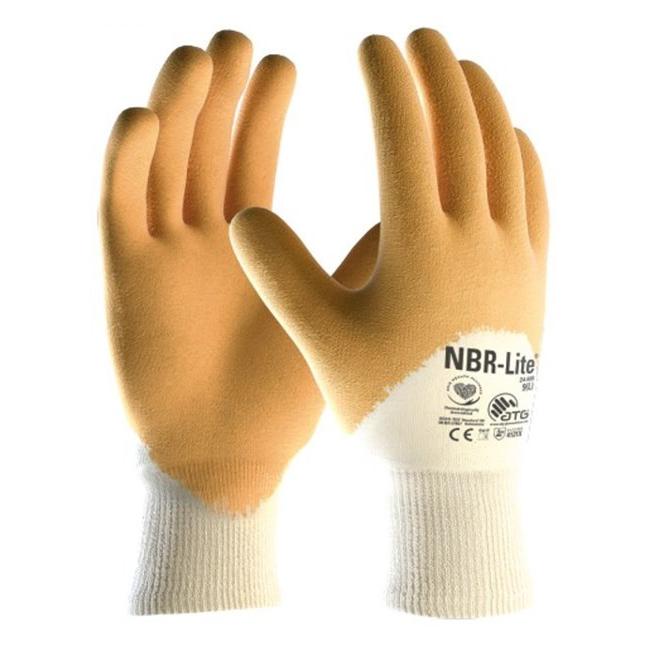 12 Paia - Guanti Da Lavoro ATG NBR-Lite In Nitrile 24-985