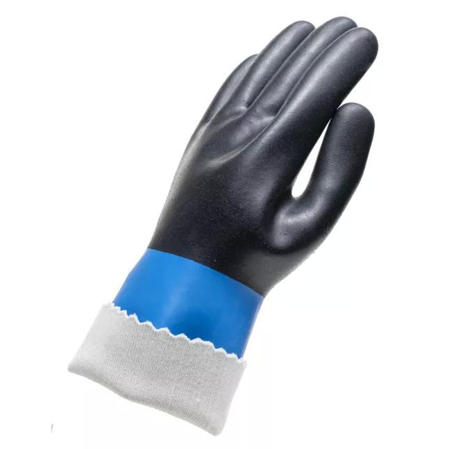 12 Paia - Guanti Da Lavoro Coverguard In Neoprene Eurochem NES30 1CHNE30 Protezione Chimica