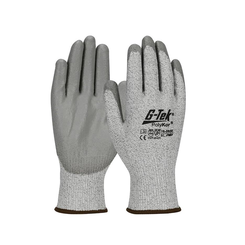 12 Paia - Guanti da lavoro G-Tek Polykor 16-560E