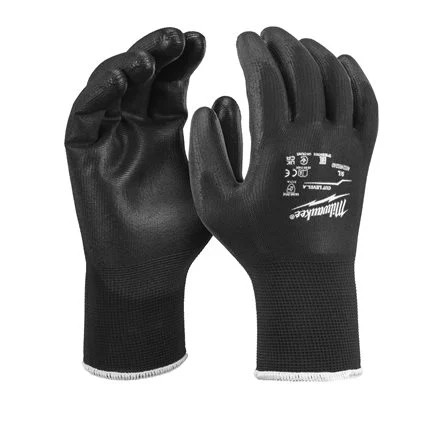 12 Paia - Guanti da Lavoro Leggeri Milwaukee General Gloves 4932493238