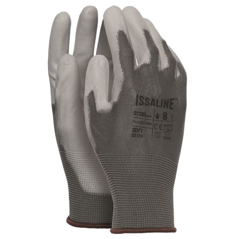 12 Paia - Guanti da lavoro Soft Catch Nylon - Issa Line 07285