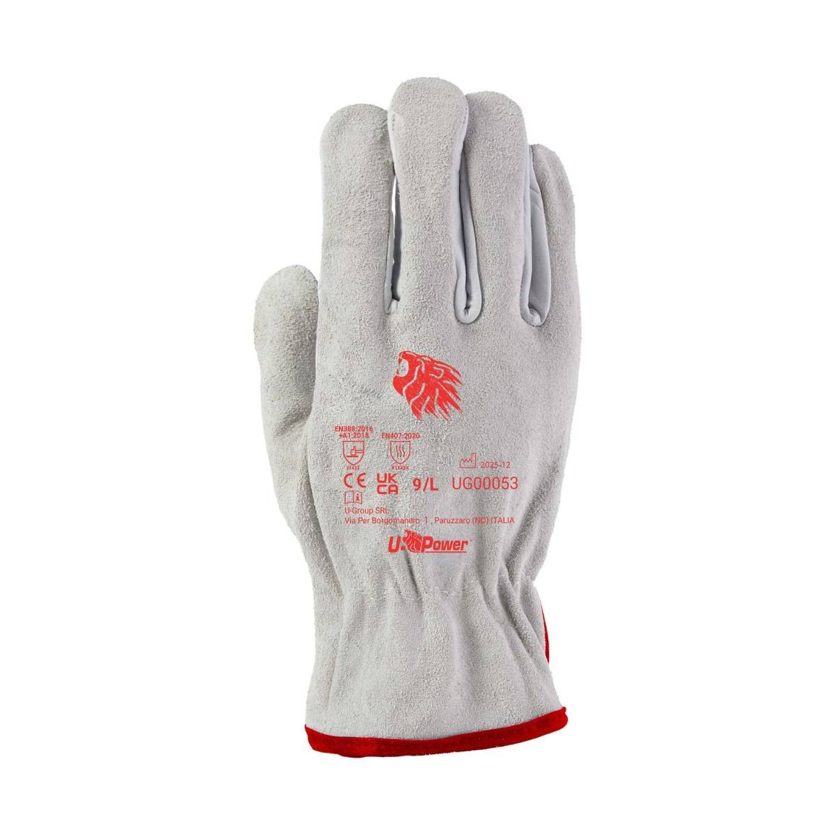 12 paia - Guanti da Lavoro U-Power Brick UG00053