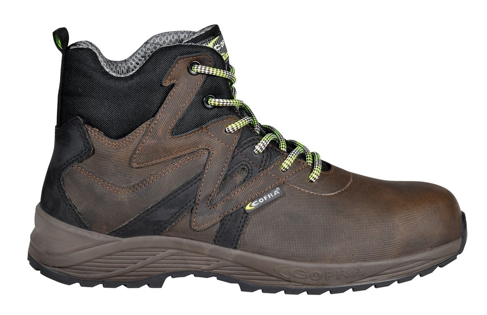 Scarpe Cofra Pushpress Brown S3, la praticit� sul lavoro