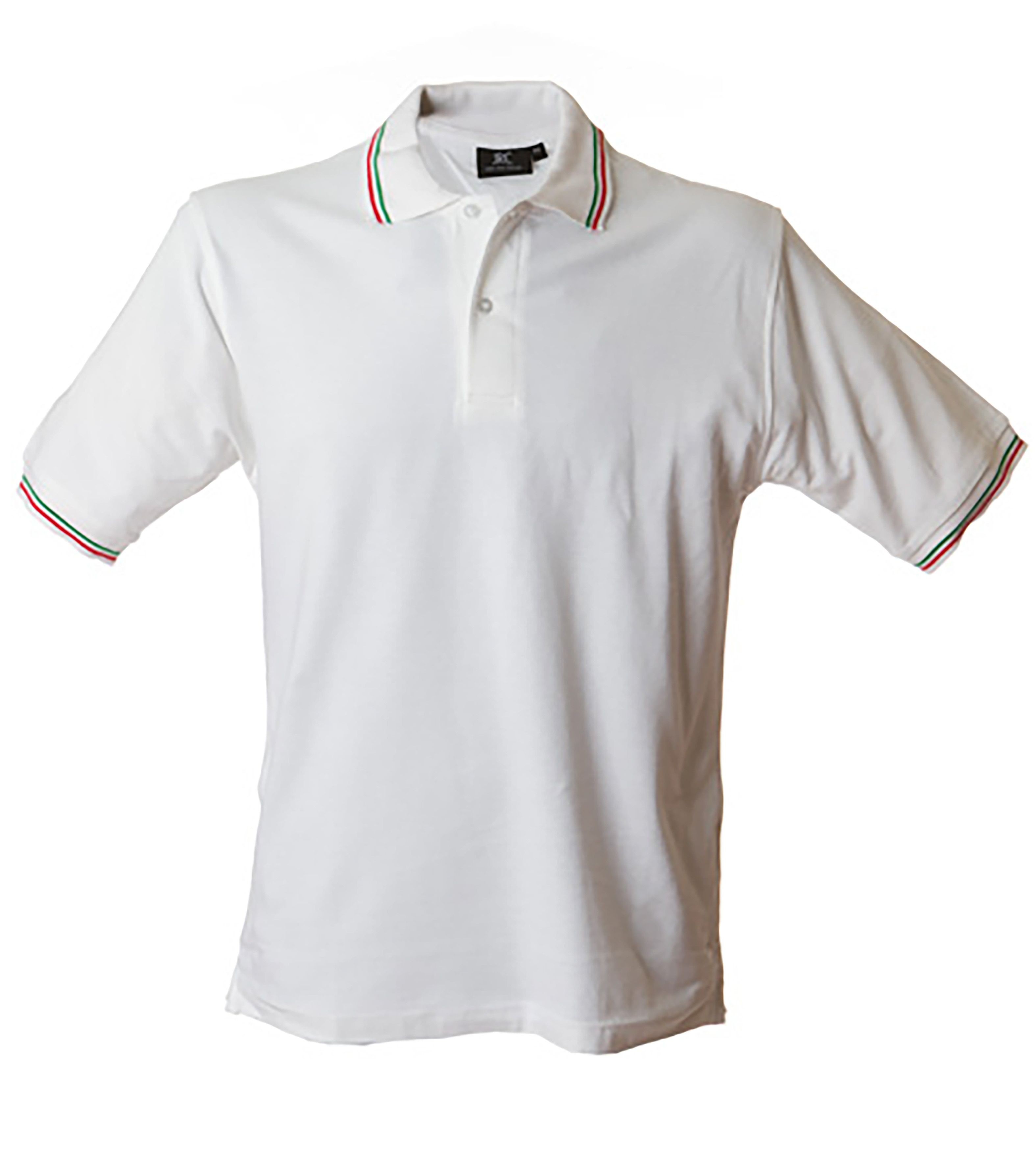 Polo Con Bordini Tricolore JamesRoss Aosta Man