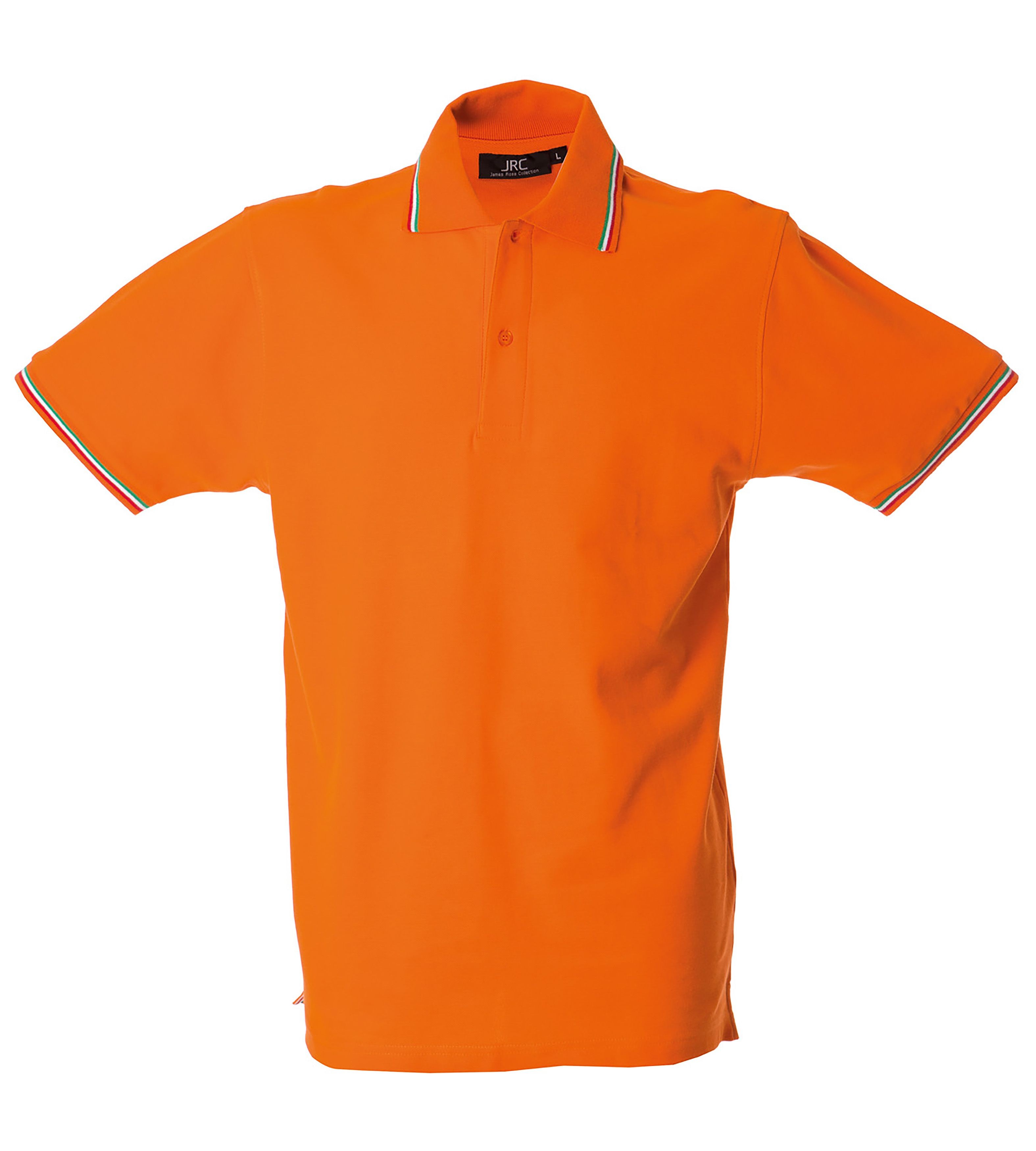 Polo Con Bordini Tricolore JamesRoss Aosta Man