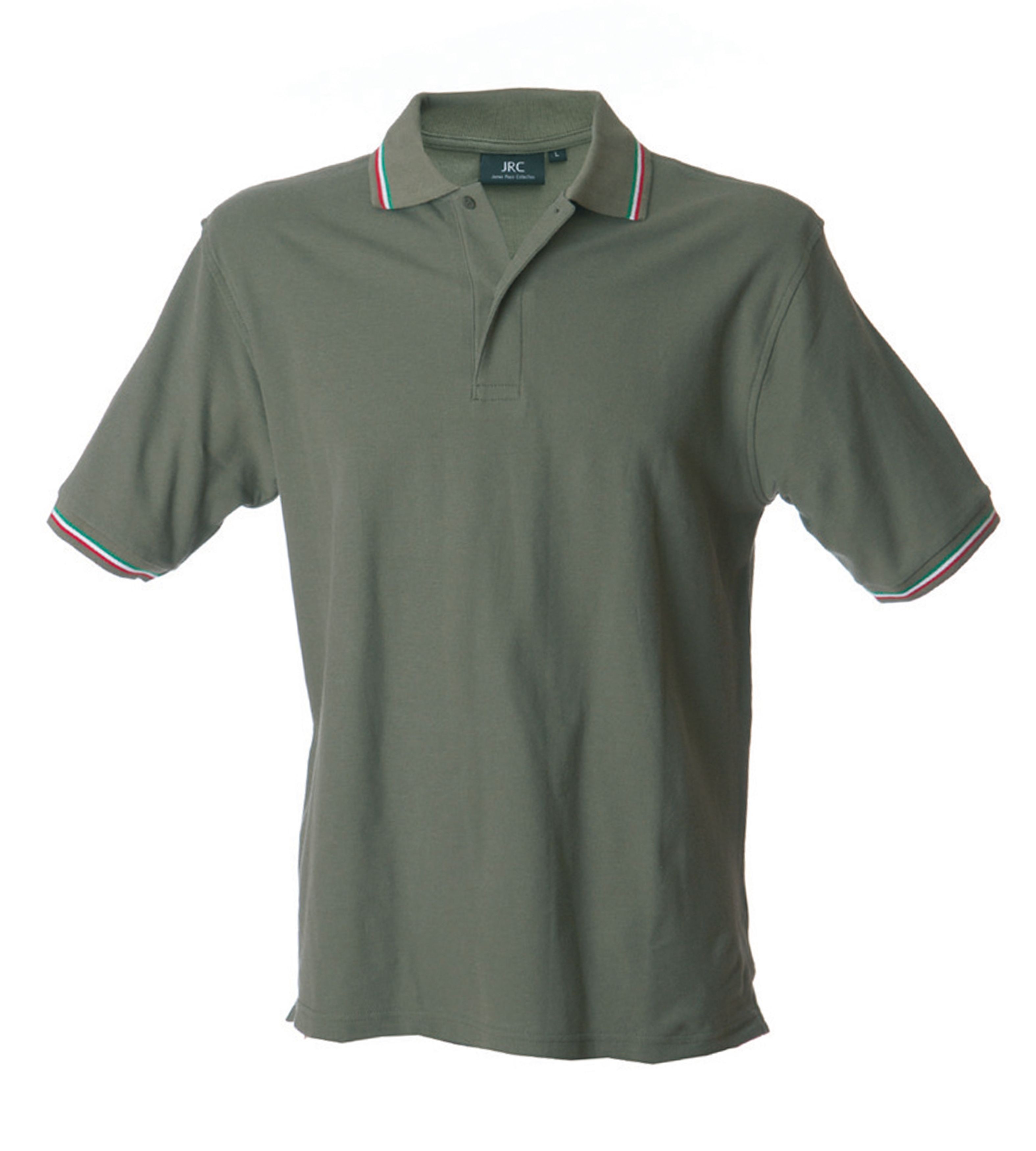 Polo Con Bordini Tricolore JamesRoss Aosta Man