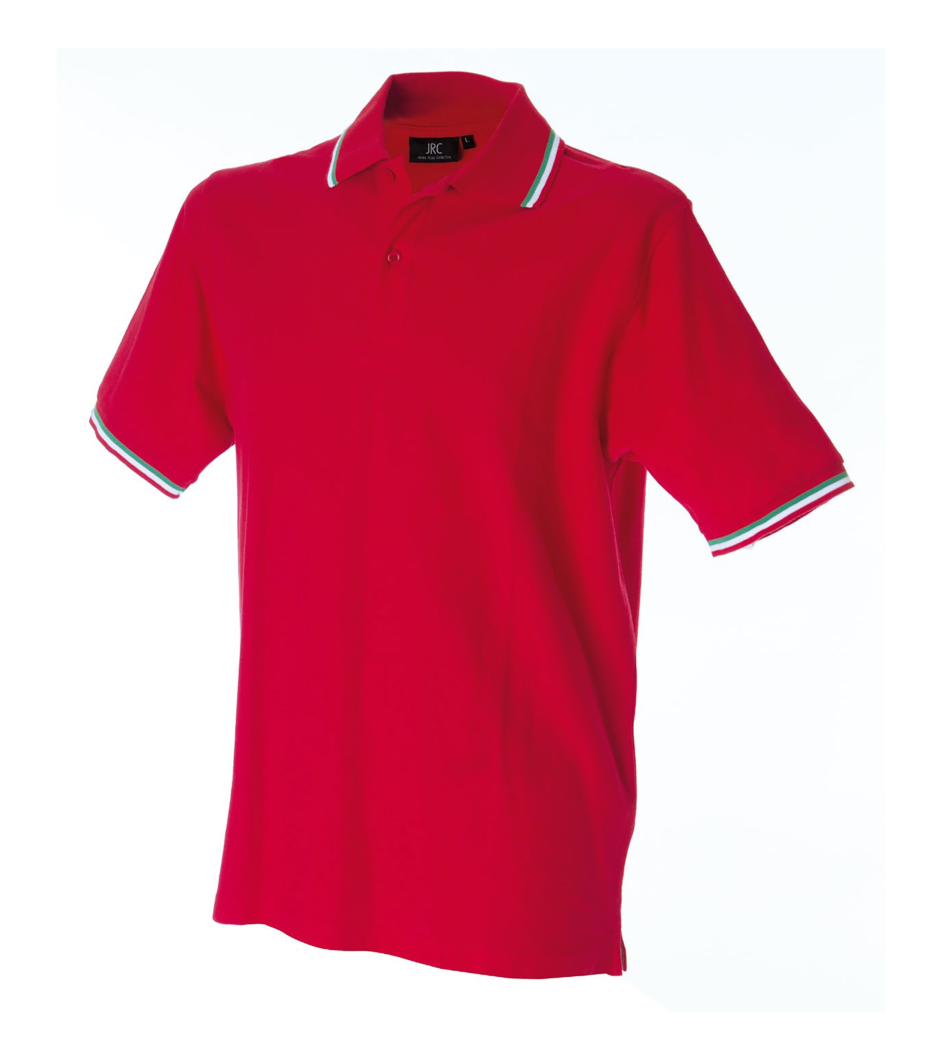Polo Con Bordini Tricolore JamesRoss Aosta Man