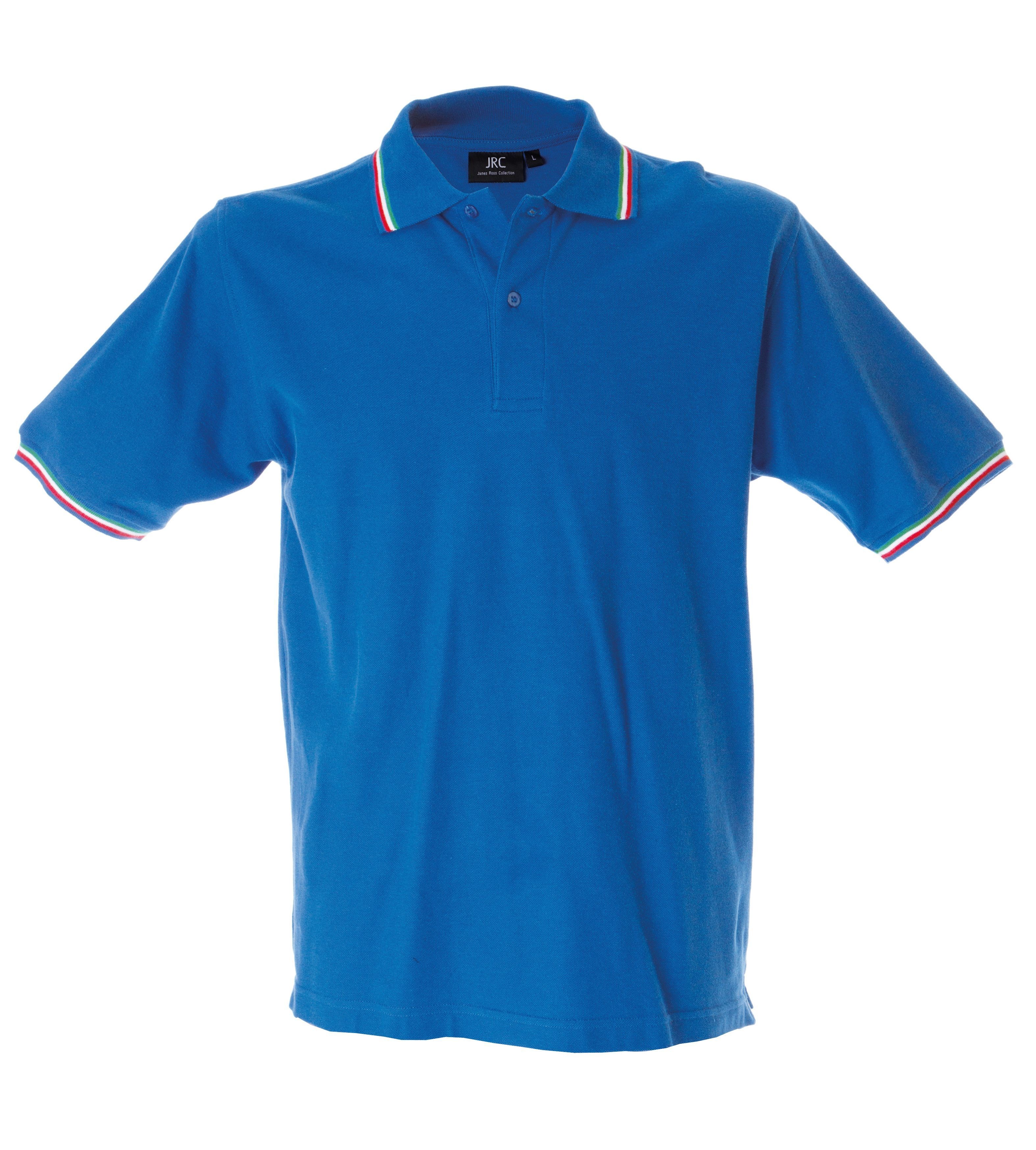 Polo Con Bordini Tricolore JamesRoss Aosta Man