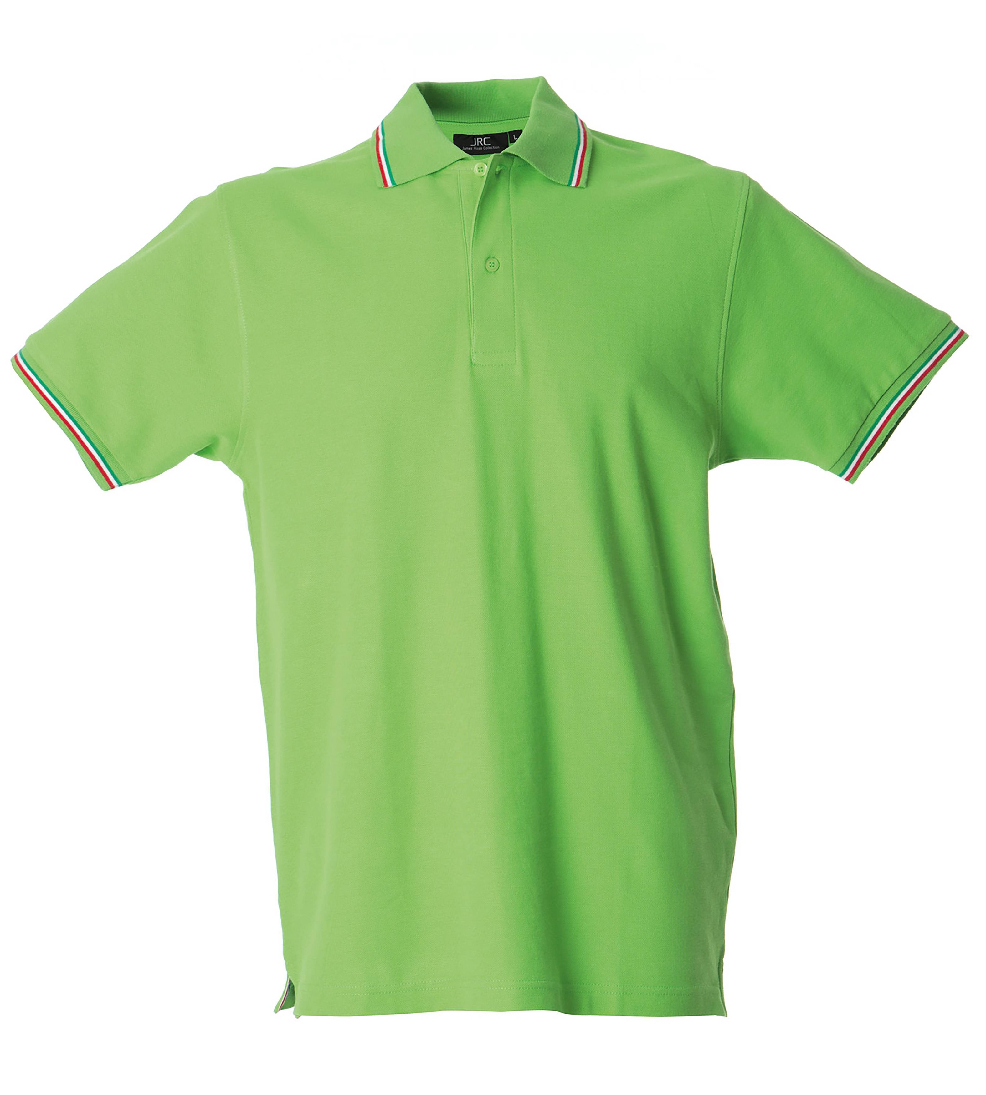 Polo Con Bordini Tricolore JamesRoss Aosta Man