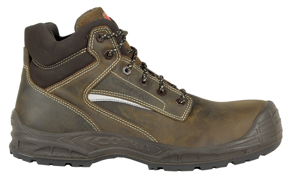 Scarpe Cofra Montpellier Brown S3, la versatilit� sul lavoro