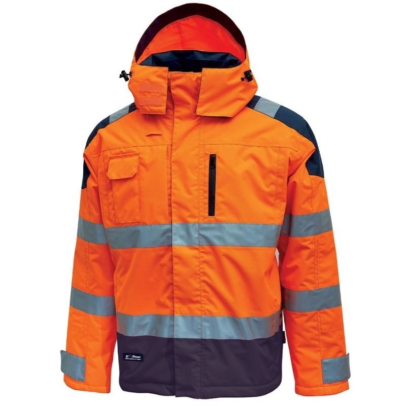 Parka da lavoro U-Power alta visibilit� DEFENDER