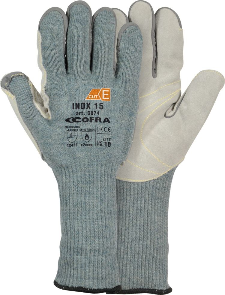 Guanti Cofra G074 Inox 15, sicurezza e resistenza
