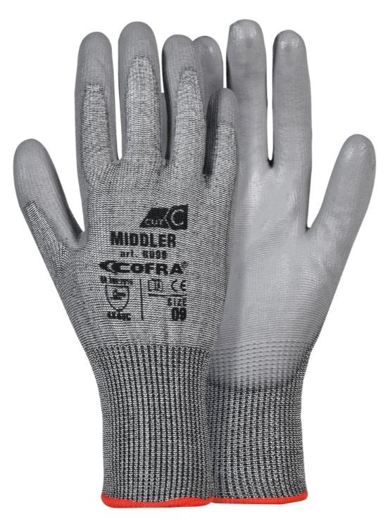 Guanti Cofra G096 Middler, massima traspirabilit�