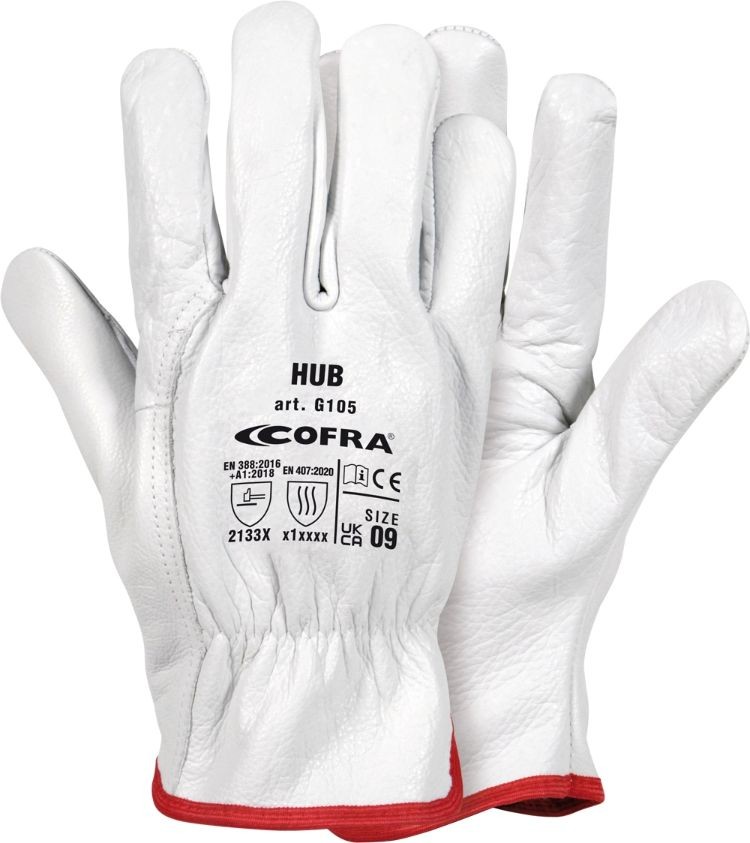 Guanti Cofra G105 Hub, morbidezza della pelle