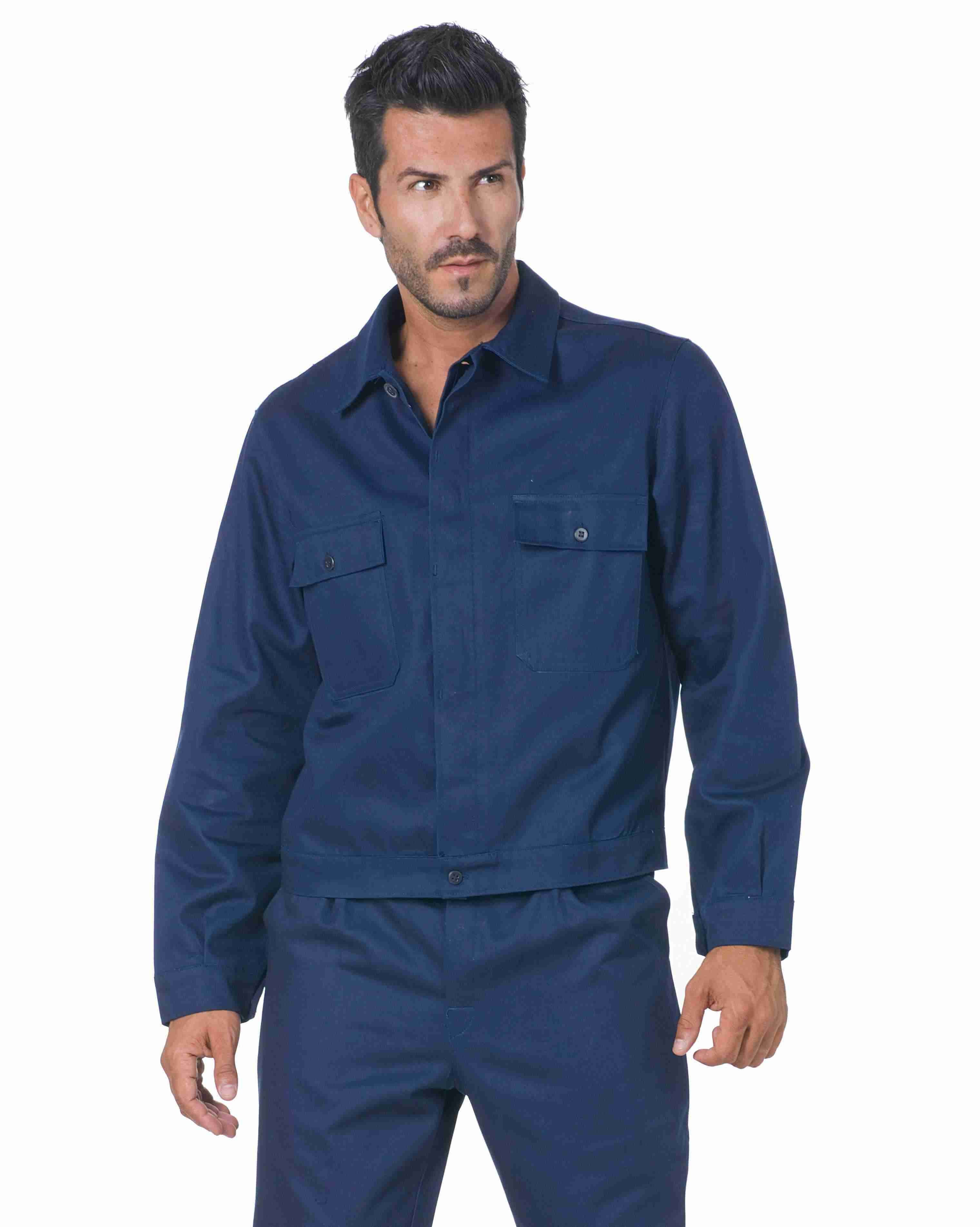 Giubbino 9045BLU Logica, con ampie tasche
