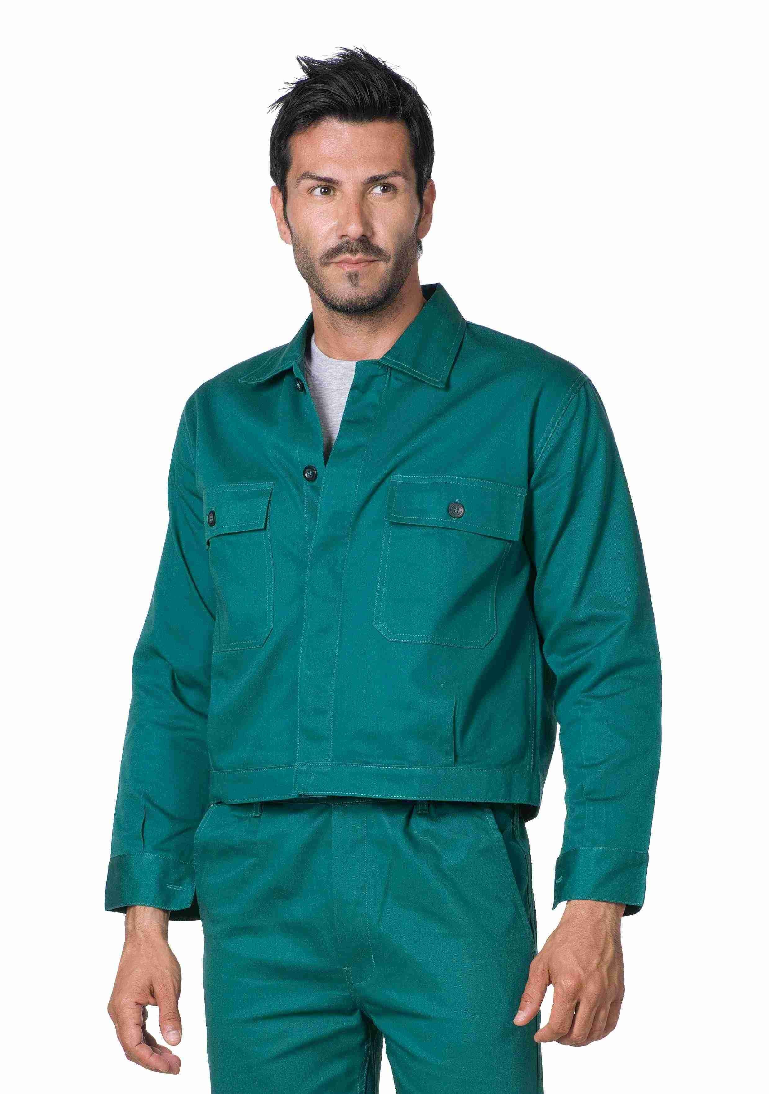 Giubbino 9045BLU Logica, con ampie tasche