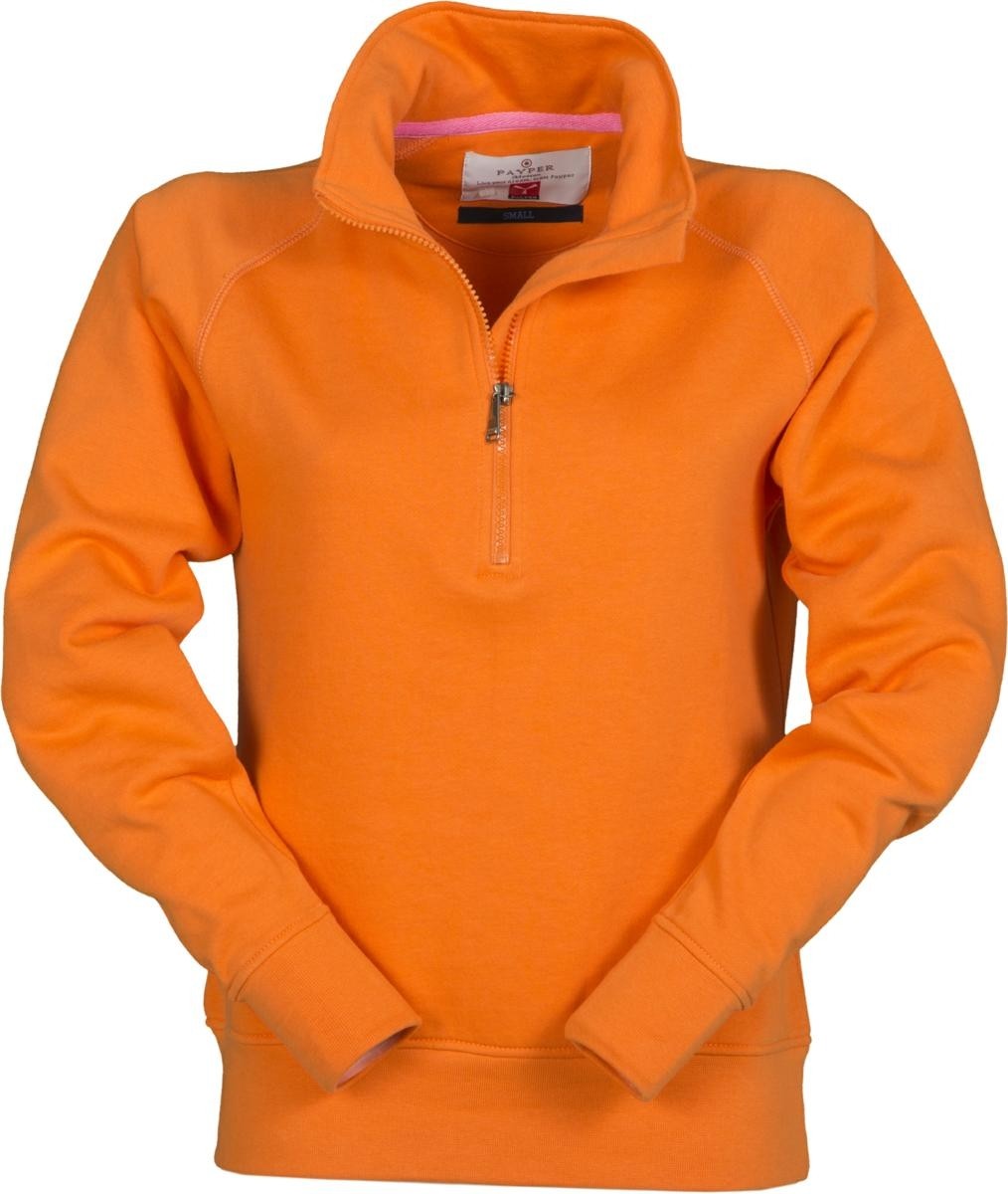 Felpa mezza zip Payper Miami+ Lady STEEL GREY