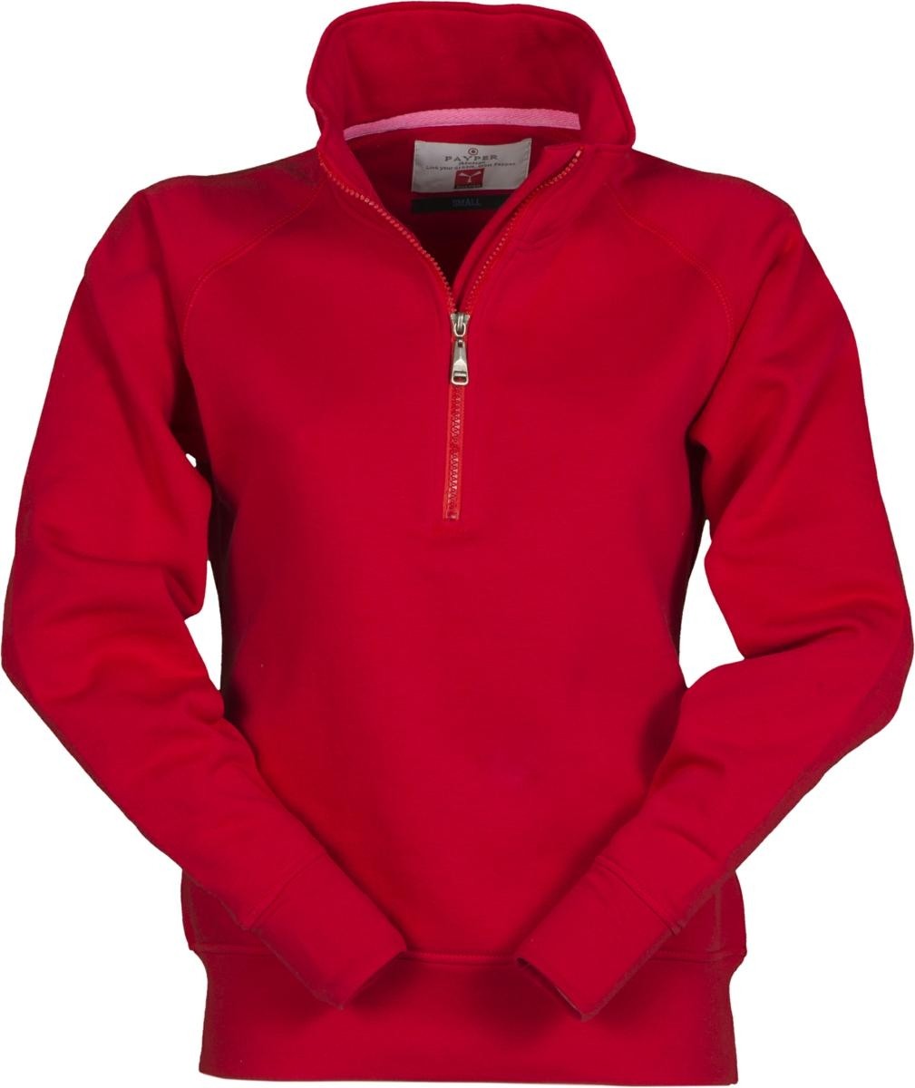 Felpa mezza zip Payper Miami+ Lady STEEL GREY