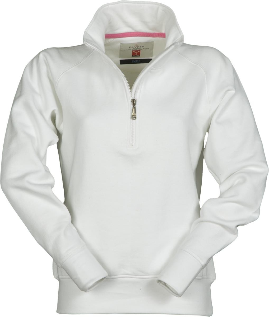 Felpa mezza zip Payper Miami+ Lady STEEL GREY