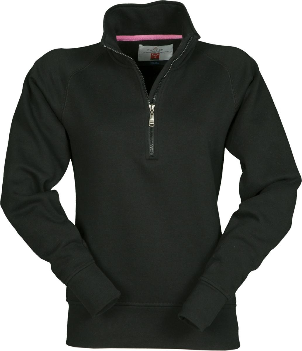 Felpa mezza zip Payper Miami+ Lady STEEL GREY