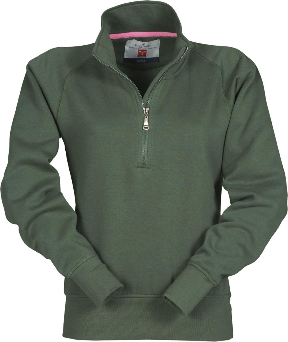 Felpa mezza zip Payper Miami+ Lady STEEL GREY