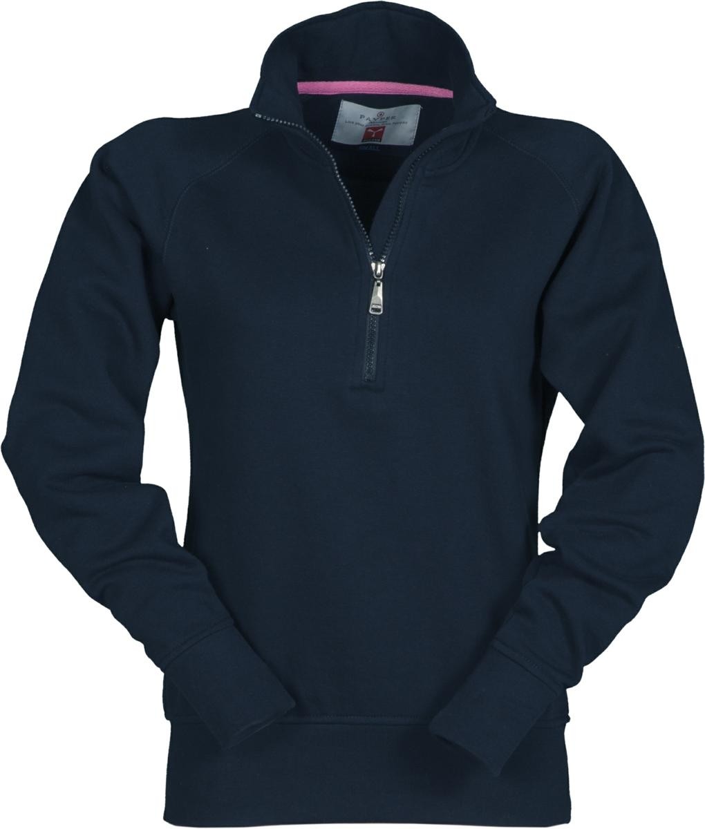 Felpa mezza zip Payper Miami+ Lady STEEL GREY