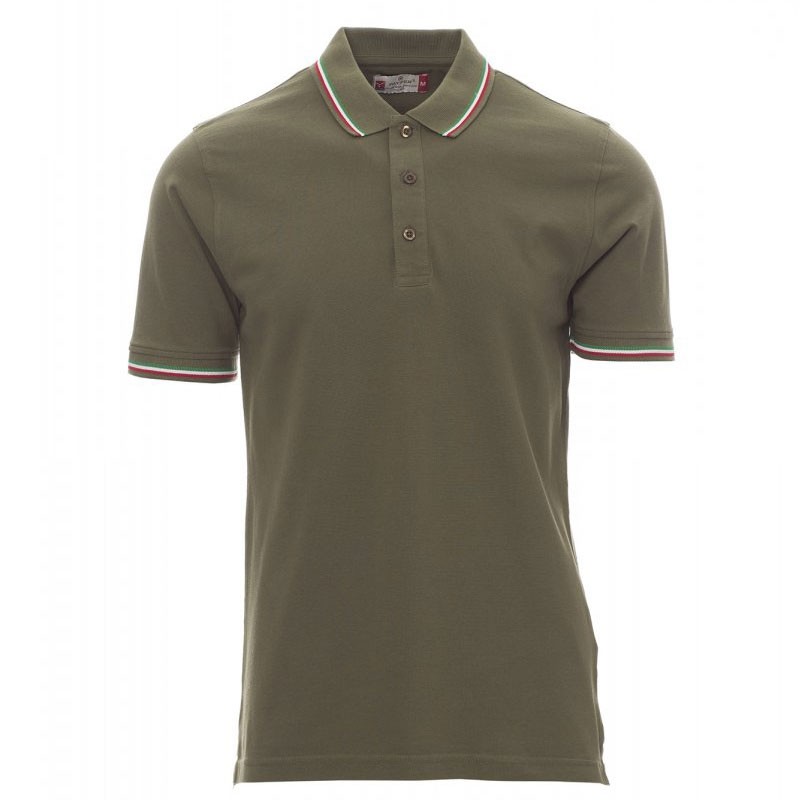 Polo Payper Italia con Bordino Tricolore