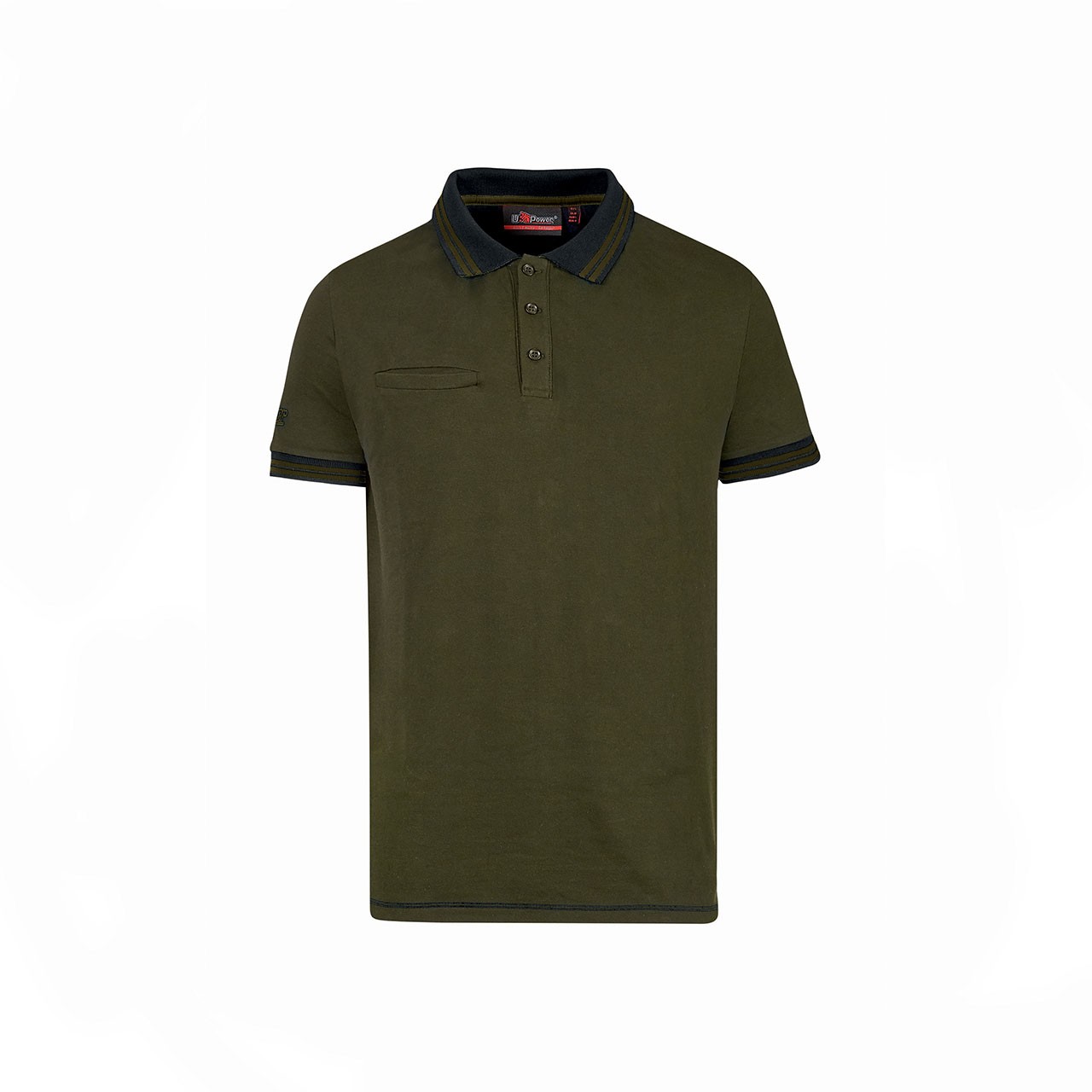 Polo manica corta U-Power Way EY264, design contemporaneo