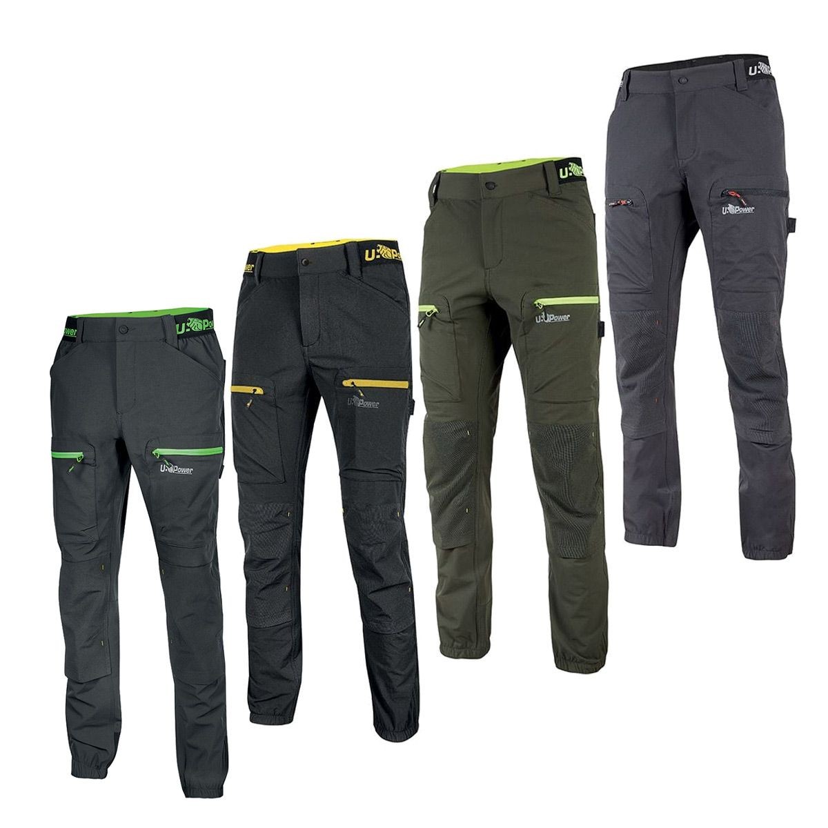 Pantaloni U-Power Harmony FU281, estivi ed elasticizzati