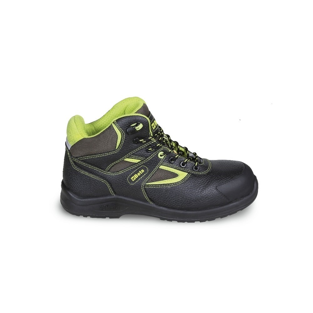 Scarpe Alte da lavoro Beta S3 7221PEK, pelle idrorepellente