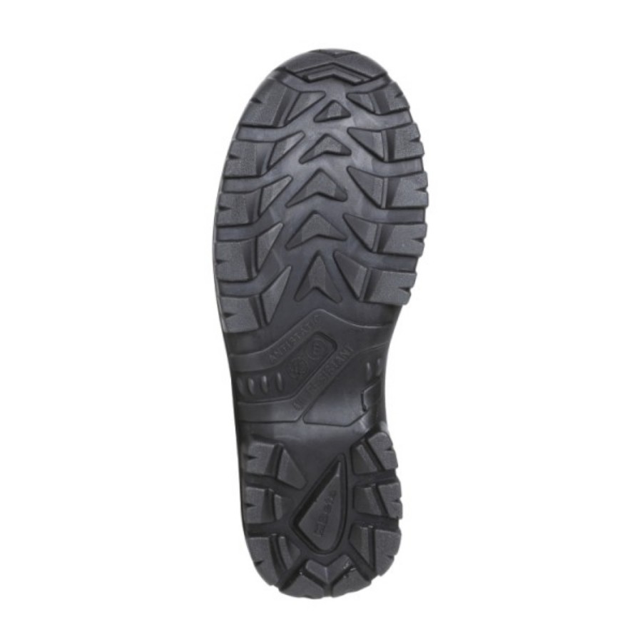 Scarpe Basse S1P Beta 7246BK, pelle scamosciata traforata
