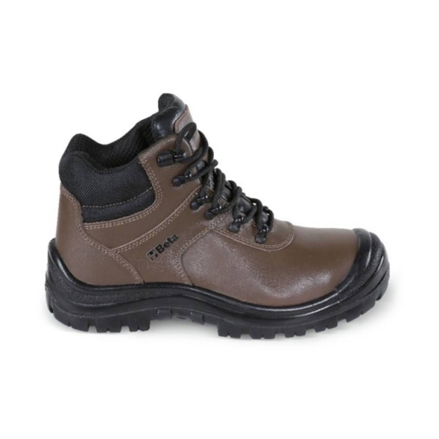 Scarpe Beta S3 7236BK, in action nabuk idrorepellente