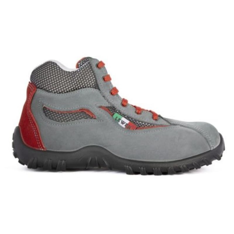 Scarpe da lavoro Raito S1P Lewer, pelle scamosciata in rete