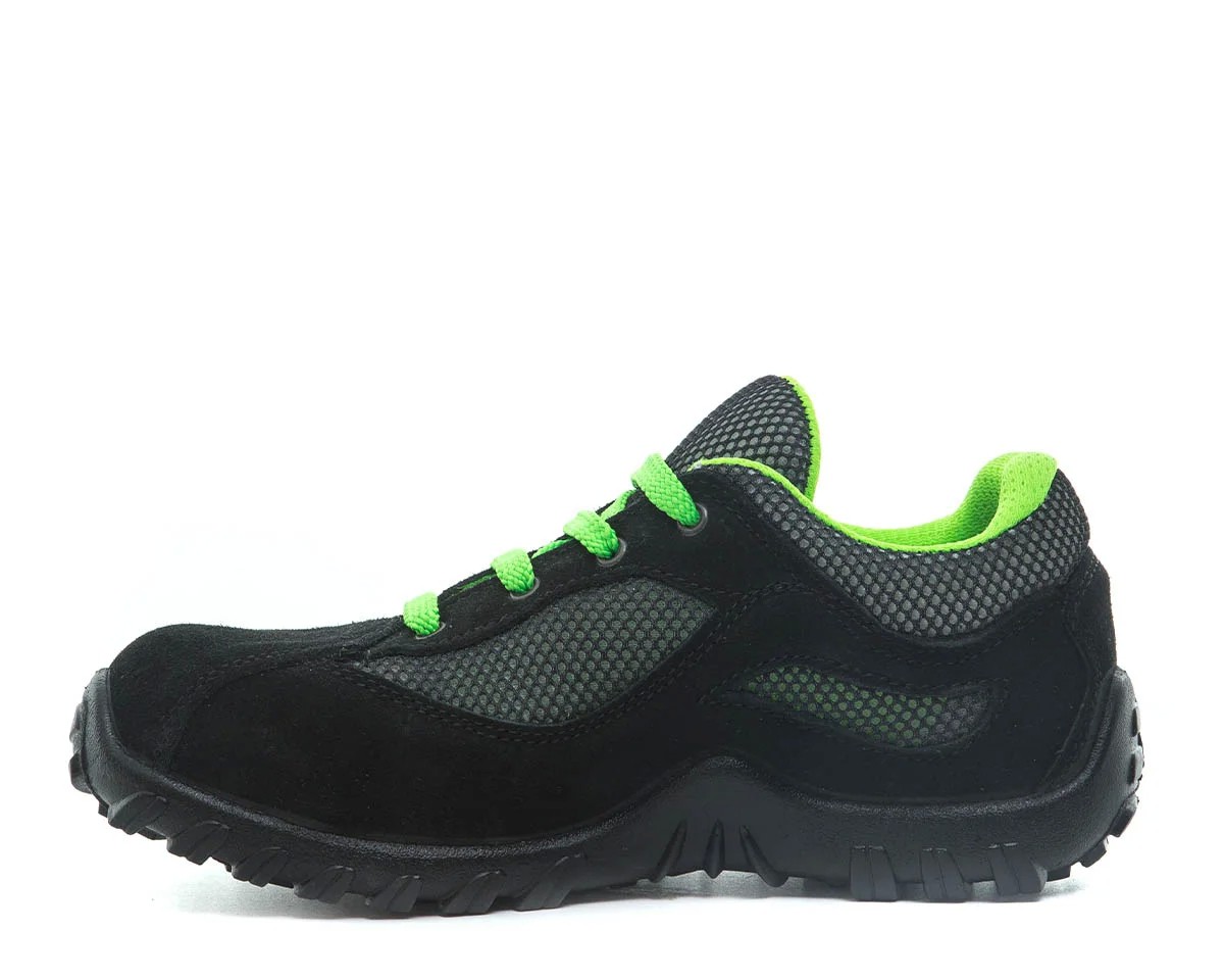 Scarpe da lavoro S1P Viper Lewer, pelle scamosciata a rete